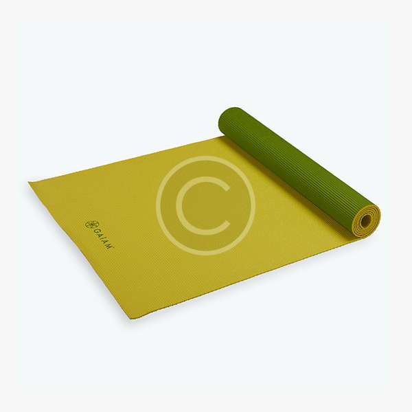 Gaiam  Premium 2-Color Yoga Mats